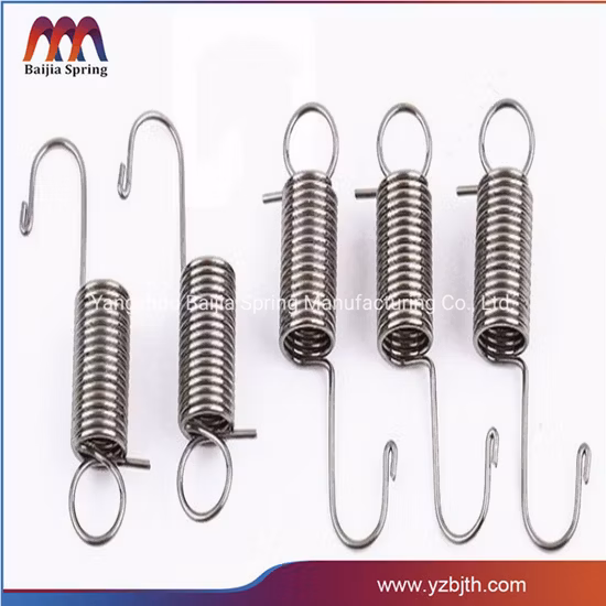 Minúsculas fechaduras de compressão Molas Sondas Molas helicoidais Mola de arame de aço Dupla trava de espiral Arruela Tela deslizante Rolos de tensão da porta Molas