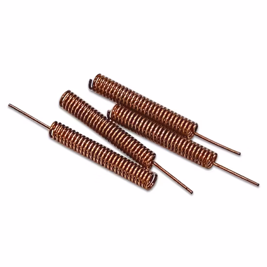 Antena de mola de núcleo de cobre de vendas diretas da fábrica de pequeno volume para casa inteligente sem fio Antena de soldagem sem fio Mola